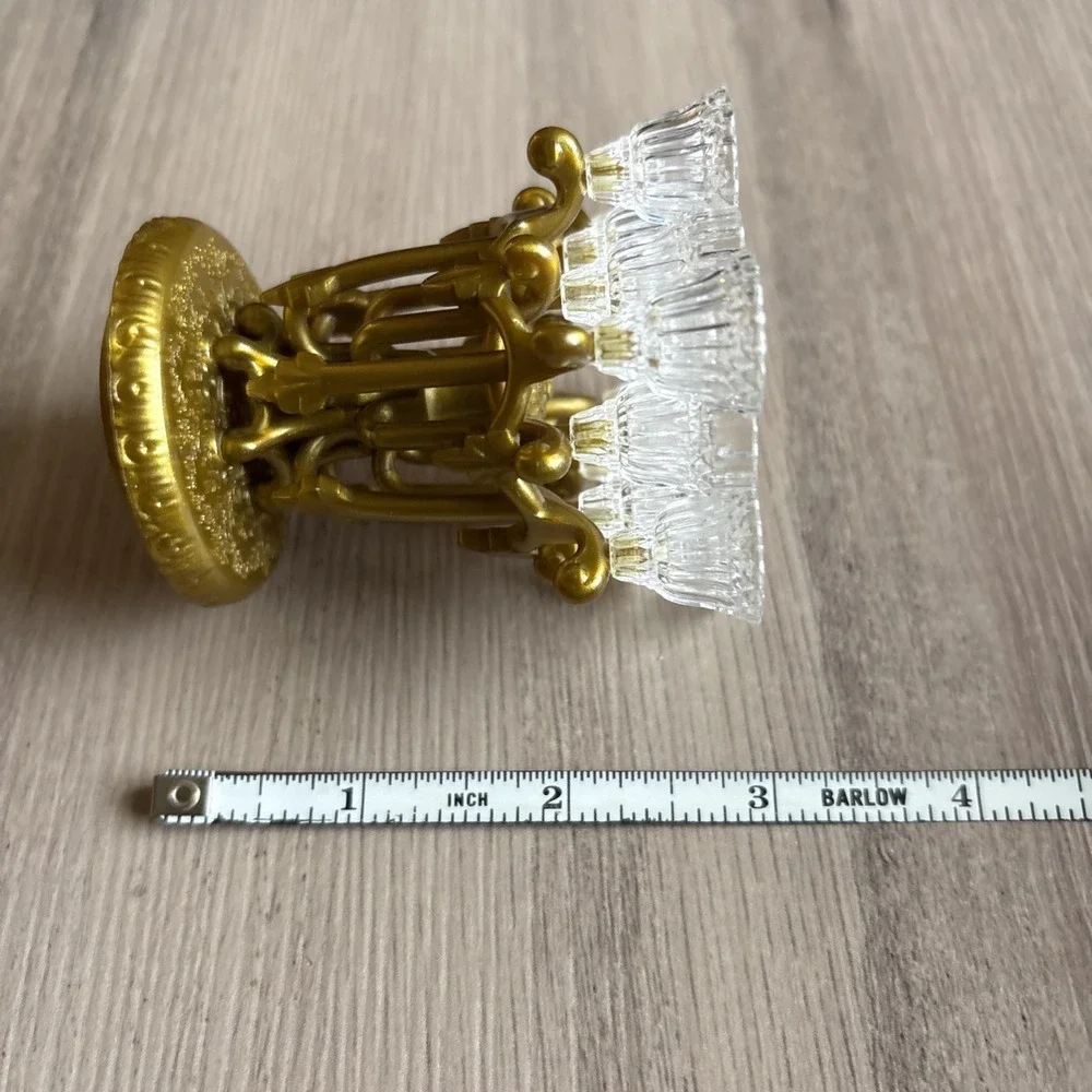Sylvanian Families Calico Critters Manor Mansion Hotel Chandelier Light Gold